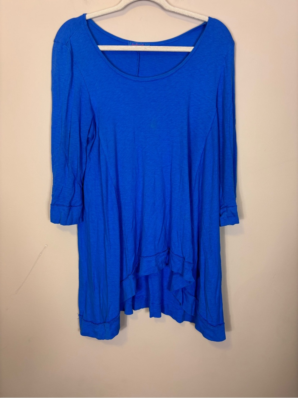 fresh produce Royal Blue Scoop Neck Tunic Top One Size